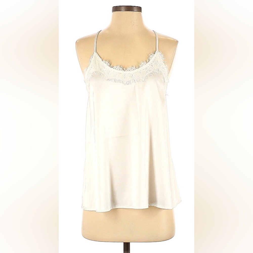 White Sleeveless Blouse
